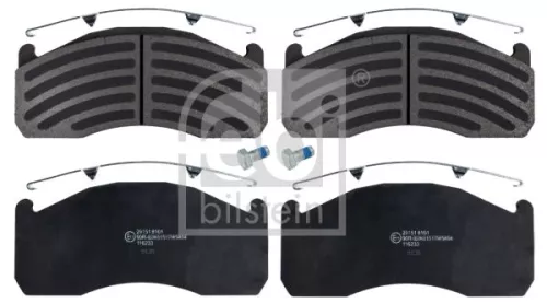 FEBI BILSTEIN 1x Brake Pad Set, disc brake (116233)