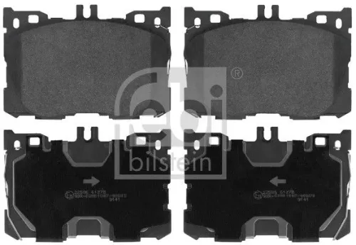 1x Brake Pad Set, disc brake