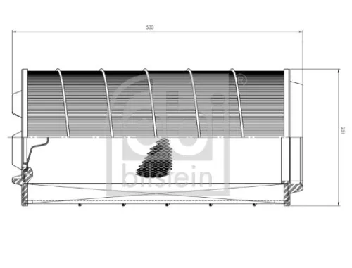 FEBI BILSTEIN 1x Air Filter (174841)