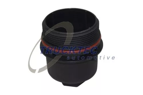 Cap, oil filter housing