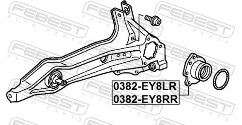 FEBEST Wheel Hub (0382-EY8LR)