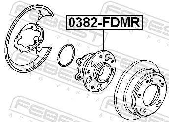 FEBEST Wheel Hub (0382-FDMR)