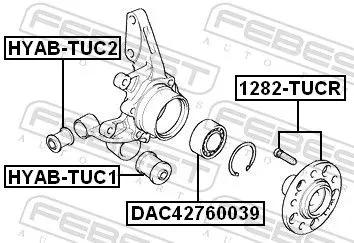 FEBEST Wheel Hub (1282-TUCR)