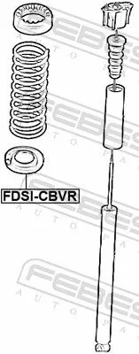 FEBEST Spring Seat (FDSI-CBVR)