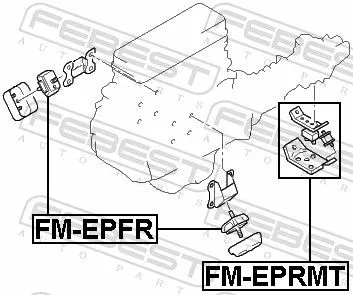FEBEST Mounting, engine (FM-EPRMT)