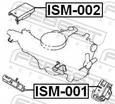 FEBEST Mounting, engine (ISM-001)
