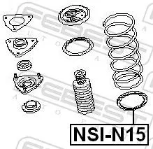 FEBEST Spring Seat (NSI-N15)