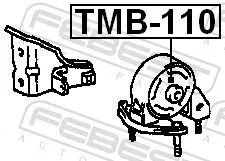 FEBEST Mounting, engine (TMB-110)