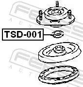 FEBEST Seal, suspension strut support mount (TSD-001)