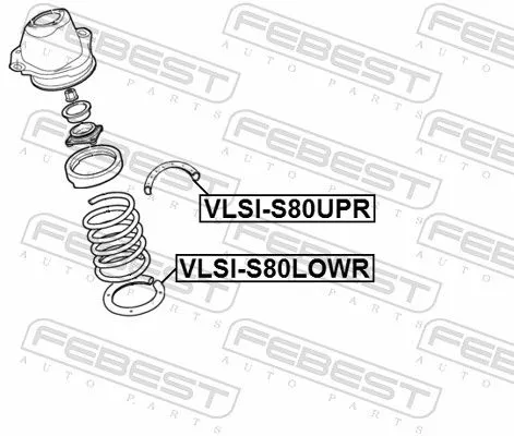 FEBEST Spring Seat (VLSI-S80UPR)