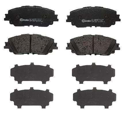 BREMBO Brake Pad Set, disc brake (P 83 172)