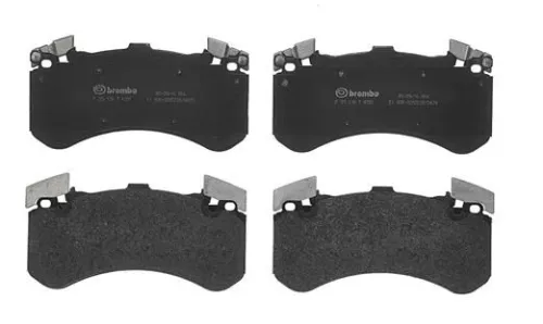 BREMBO Brake Pad Set, disc brake (P 85 136)