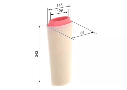 BOSCH Air Filter (1457433588)