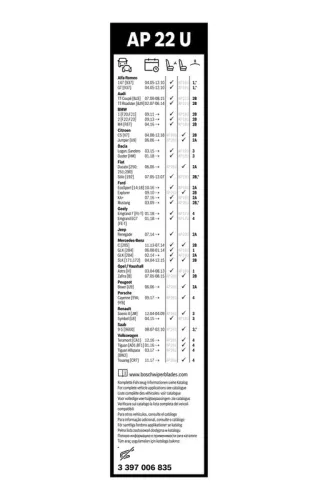 BOSCH Wiper Blade (3 397 006 835)