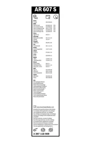 BOSCH Wiper Blade (3397118909)