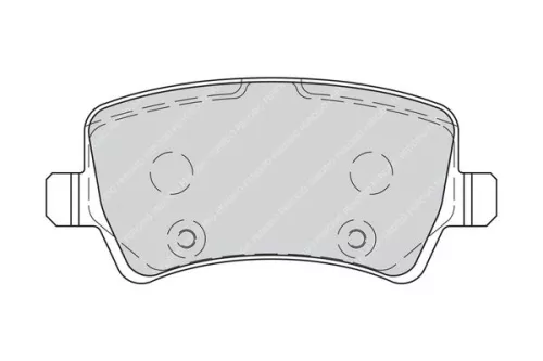 FERODO Brake Pad Set, disc brake (FDB4237)