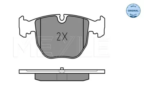 MEYLE Brake Pad Set, disc brake (0252148619)