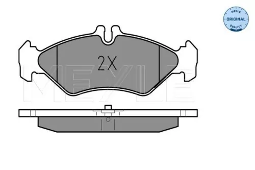 MEYLE Brake Pad Set, disc brake (0252162117)