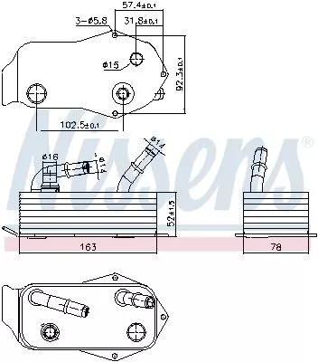 Oil Cooler, automatic transmission