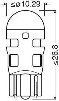 OSRAM Bulb (2825DRP-02B)
