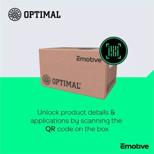 OPTIMAL Brake Pad Set, disc brake (BP-12402)