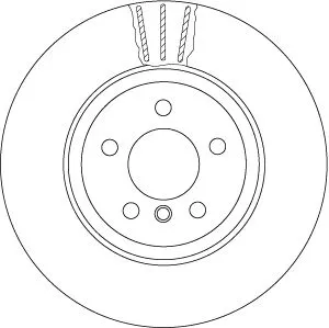 TRW Brake Disc (DF6610S)