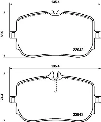 TEXTAR Brake Pad Set, disc brake (2294201)