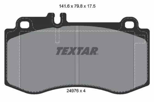 TEXTAR Brake Pad Set, disc brake (2497601)