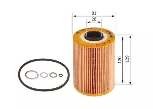 BOSCH Oil Filter (1457429755)