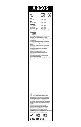 BOSCH Wiper Blade (3397118950)