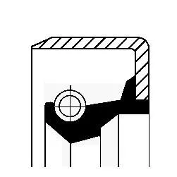 CORTECO Shaft Seal, differential (19017040)