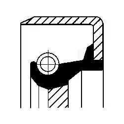 Shaft Seal, crankshaft