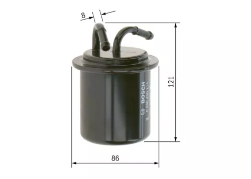 BOSCH Fuel Filter (0986450114)