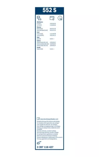 BOSCH Wiper Blade (3397118427)