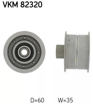 Deflection Pulley/Guide Pulley, timing belt