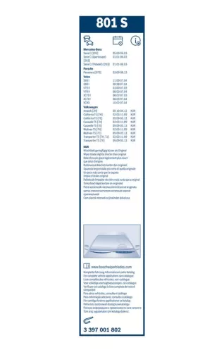 BOSCH Wiper Blade (3397001802)