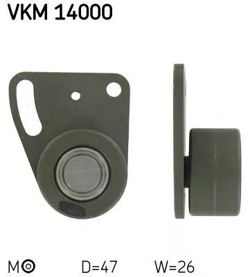SKF Tensioner Pulley, timing belt (VKM14000)