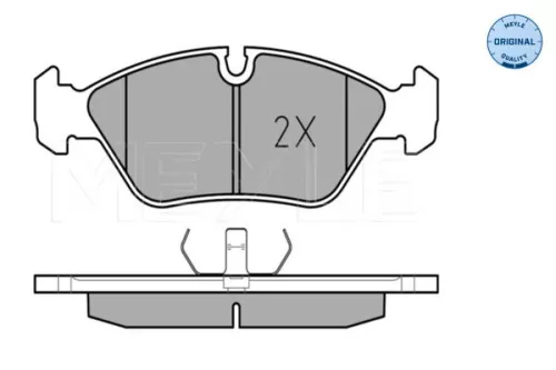 MEYLE Brake Pad Set, disc brake (0252062919)