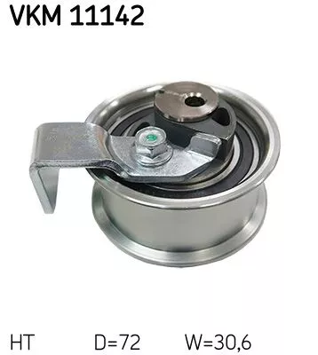 SKF Tensioner Pulley, timing belt (VKM11142)