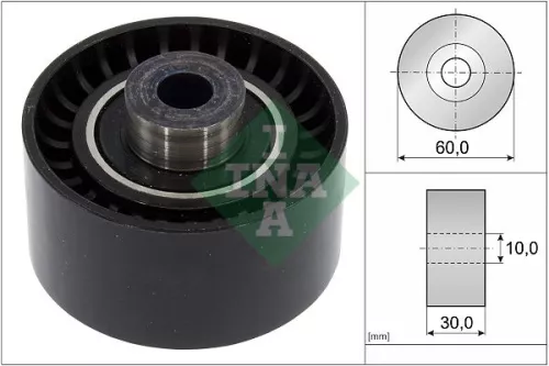 Schaeffler INA Deflection Pulley/Guide Pulley, timing belt (532028910)