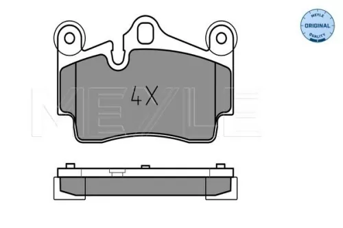 MEYLE Brake Pad Set, disc brake (0252369417)