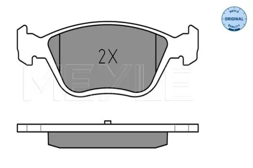 MEYLE Brake Pad Set, disc brake (0252163719/W)