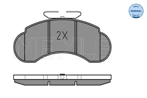 MEYLE Brake Pad Set, disc brake (0252157314)