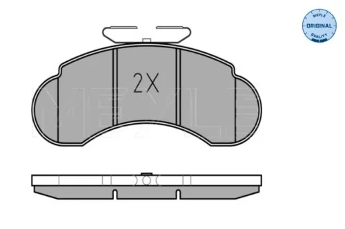 MEYLE Brake Pad Set, disc brake (0252157314)