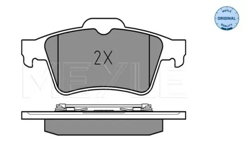 MEYLE Brake Pad Set, disc brake (0252348216)