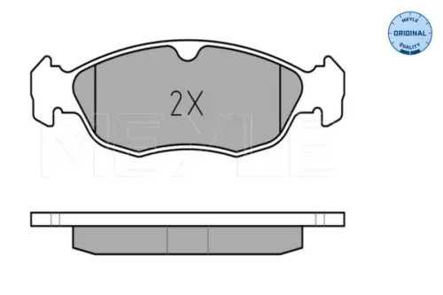 MEYLE Brake Pad Set, disc brake (0252143017/W)