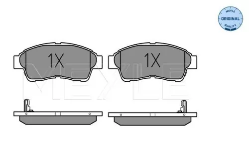 MEYLE Brake Pad Set, disc brake (0252160117/W)