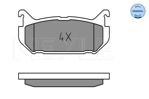 MEYLE Brake Pad Set, disc brake (0252176614)