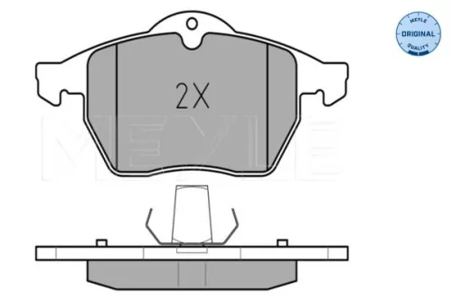 MEYLE Brake Pad Set, disc brake (0252311619/W)