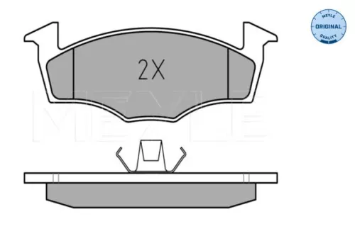 MEYLE Brake Pad Set, disc brake (0252186617)